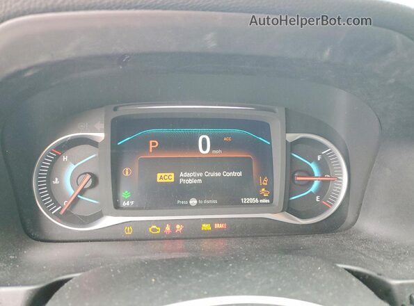 5FNYF5H5XKB039102 2019 HONDA PILOT White Вид щитка приладів