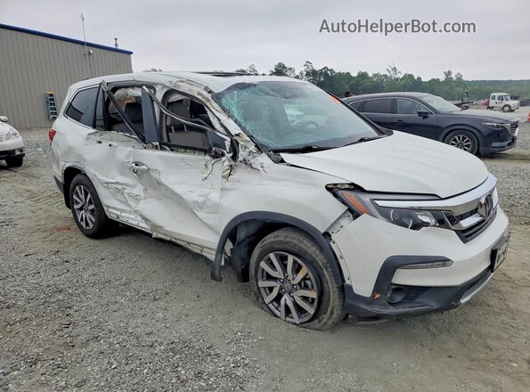 5FNYF5H5XMB006992 2021 HONDA PILOT White Przód prawy