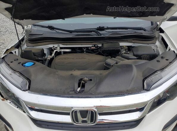 5FNYF5H5XMB006992 2021 HONDA PILOT White Widok komory silnika