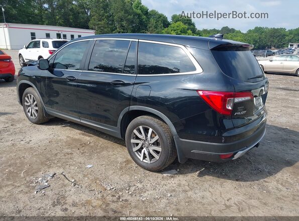 5FNYF5H5XMB019810 2021 HONDA PILOT Black Rear left