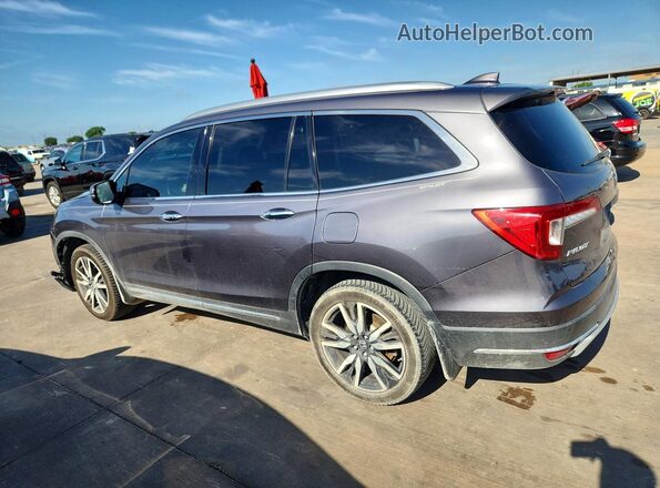 5FNYF5H60KB034161 2019 HONDA PILOT Gray 