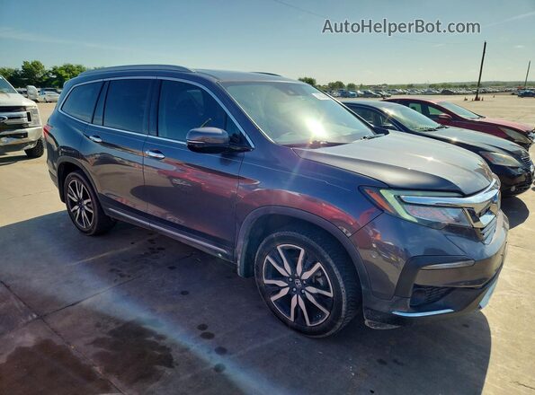 5FNYF5H60KB034161 2019 HONDA PILOT Gray 