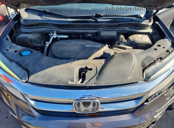 5FNYF5H60KB034161 2019 HONDA PILOT Gray 