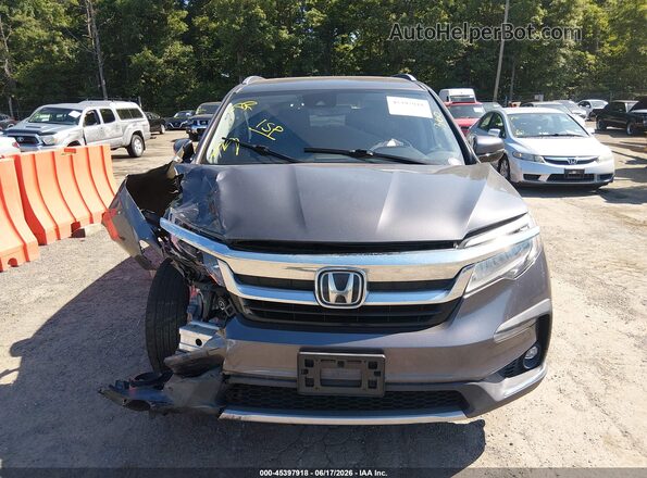 5FNYF5H62KB006197 2019 HONDA PILOT Blue ხელსაწყოთა პანელის ხედი