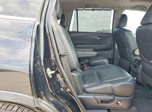 5FNYF5H62LB006086 2020 HONDA PILOT Black Հետևի նստատեղերի տեսք