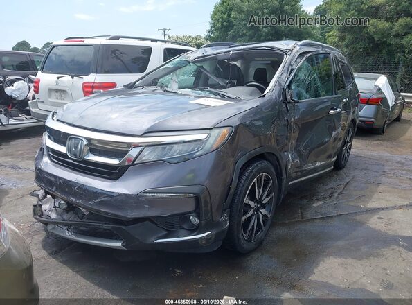 5FNYF5H63LB021812 2020 HONDA PILOT Silver წინა მარცხენა ხედი სამი მეოთხედიდან