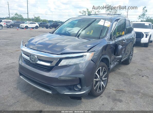 5FNYF5H63MB041673 2021 HONDA PILOT Серый Передняя левая четверть