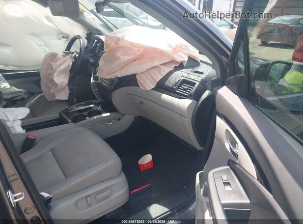 5FNYF5H63MB041673 2021 HONDA PILOT Серый Вид салона спереди
