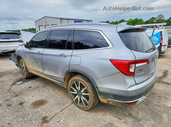 5FNYF5H63NB004334 2022 HONDA PILOT Silver უკანა მარცხენა