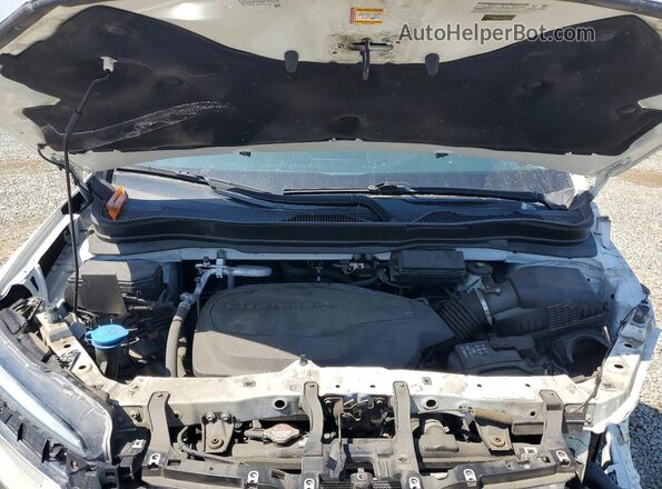 5FNYF5H63NB023983 2022 HONDA PILOT White ძრავის განყოფილების ხედი