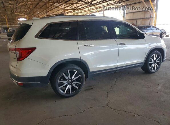 5FNYF5H64KB001986 2019 HONDA PILOT White Rear right