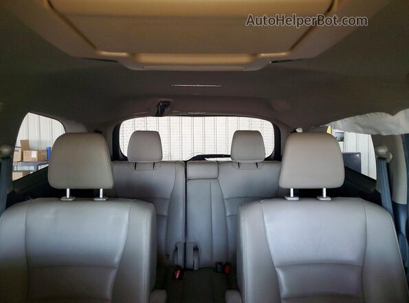 5FNYF5H64KB001986 2019 HONDA PILOT White Rear seats view