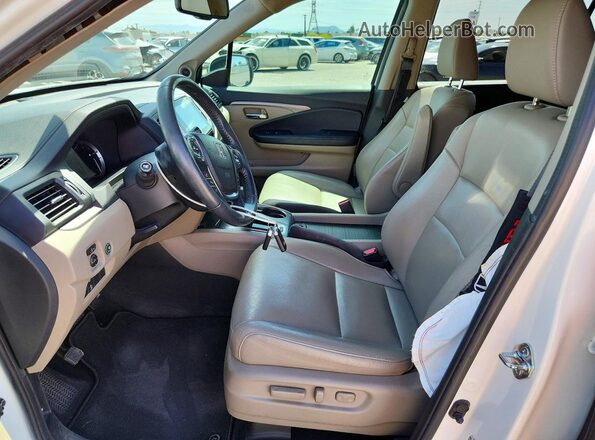 5FNYF5H65HB034990 2017 HONDA PILOT White 
