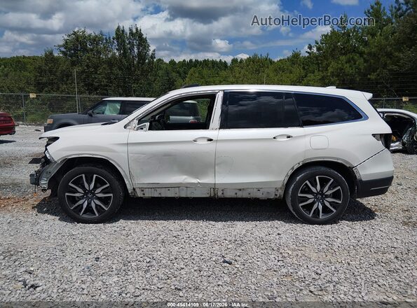 5FNYF5H65KB007568 2019 HONDA PILOT White Vista interior de 360 grados