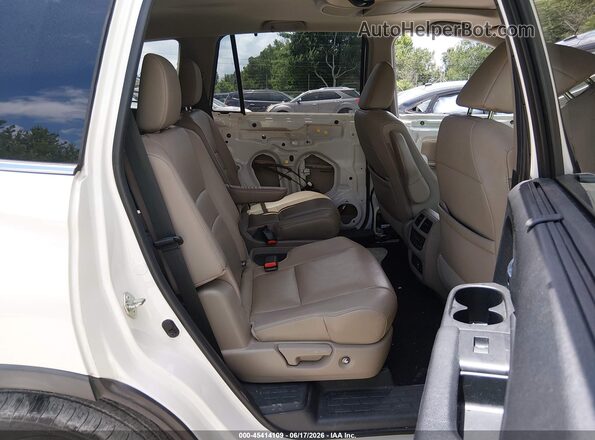 5FNYF5H65KB007568 2019 HONDA PILOT White Vista de la etiqueta del VIN
