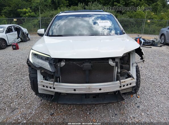 5FNYF5H65KB007568 2019 HONDA PILOT White Vista del cuadro de instrumentos