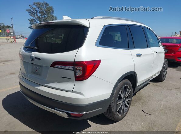 5FNYF5H67NB023985 2022 HONDA PILOT White უკანა მარჯვენა