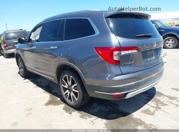 5FNYF5H69KB043621 2019 HONDA PILOT Серый Задняя левая четверть