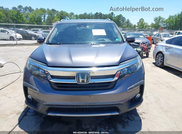 5FNYF5H69KB043621 2019 HONDA PILOT Серый Вид щитка приборов
