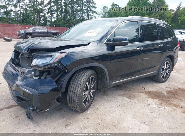 5FNYF5H69NB003804 2022 HONDA PILOT Black Vista tres cuartos delantera izquierda
