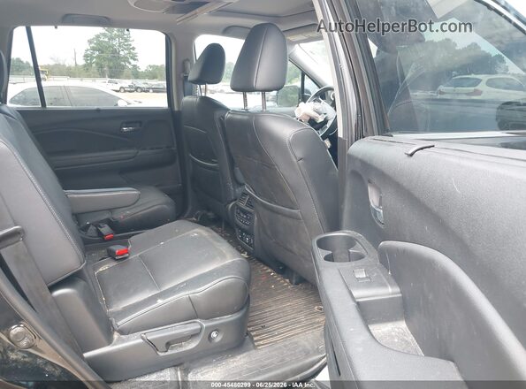 5FNYF5H69NB003804 2022 HONDA PILOT Black Vista de la etiqueta del VIN