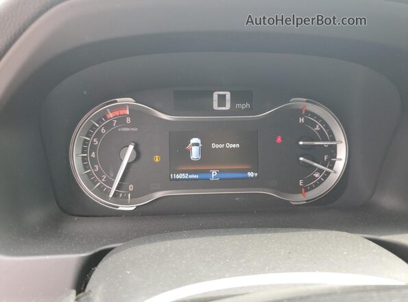 5FNYF5H71HB009979 2017 HONDA PILOT White ხელსაწყოთა პანელის ხედი