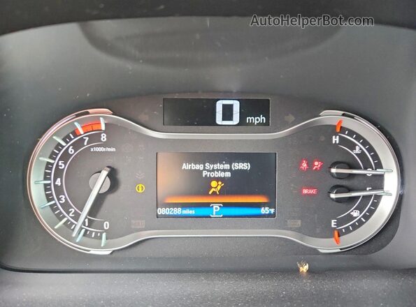 5FNYF5H71JB011978 2018 HONDA PILOT Черный Вид щитка приборов
