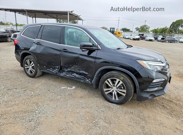 5FNYF5H71JB011978 2018 HONDA PILOT Черный Передняя правая четверть