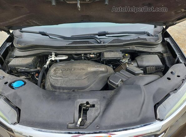 5FNYF5H71JB011978 2018 HONDA PILOT Черный Вид подкапотного пространства