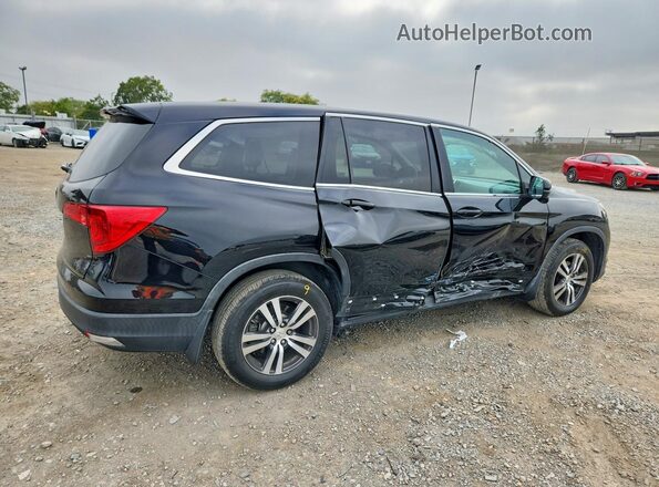 5FNYF5H71JB011978 2018 HONDA PILOT Черный Задняя правая четверть