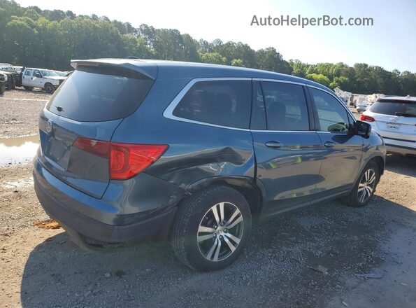 5FNYF5H75HB029426 2017 HONDA PILOT Blue Rear right