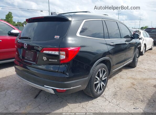5FNYF5H90MB000072 2021 HONDA PILOT Черный Задняя правая четверть