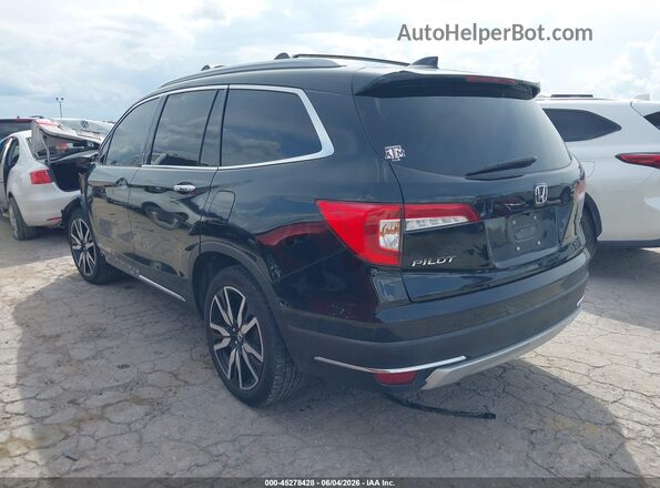 5FNYF5H90MB000072 2021 HONDA PILOT Черный Задняя левая четверть