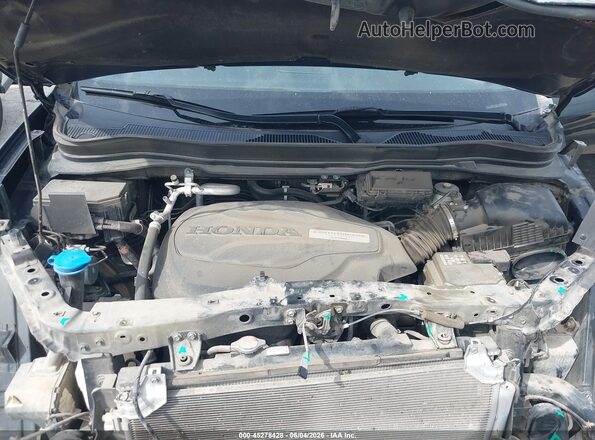 5FNYF5H90MB000072 2021 HONDA PILOT Черный Вид сзади