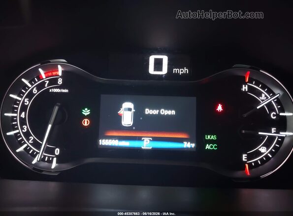 5FNYF5H91HB032454 2017 HONDA PILOT Black უკანა სავარძლების ხედი