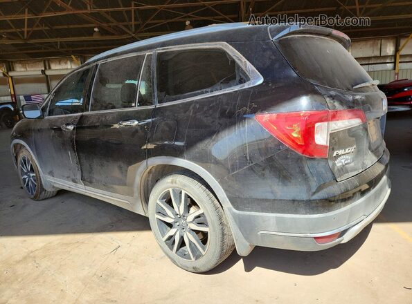 5FNYF5H91KB007285 2019 HONDA PILOT Black Задня ліва чверть