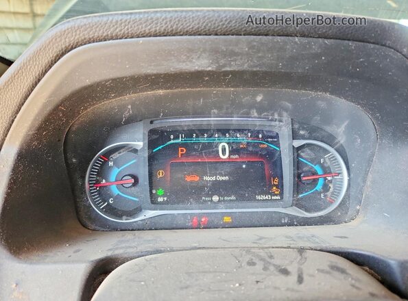 5FNYF5H91KB007285 2019 HONDA PILOT Black Вид щитка приладів