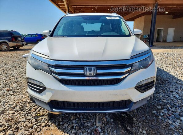 5FNYF5H94HB002784 2017 HONDA PILOT White Widok z przodu