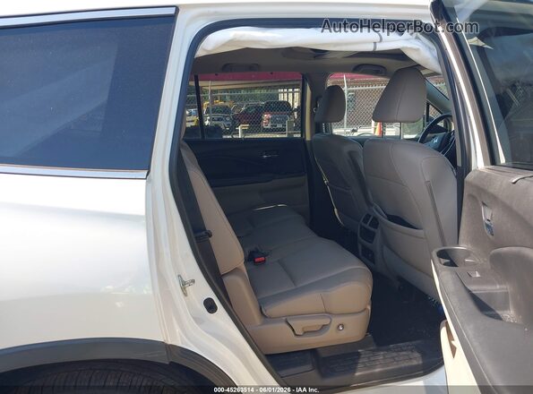 5FNYF5H96KB020159 2019 HONDA PILOT White VIN կոդի պիտակի տեսք