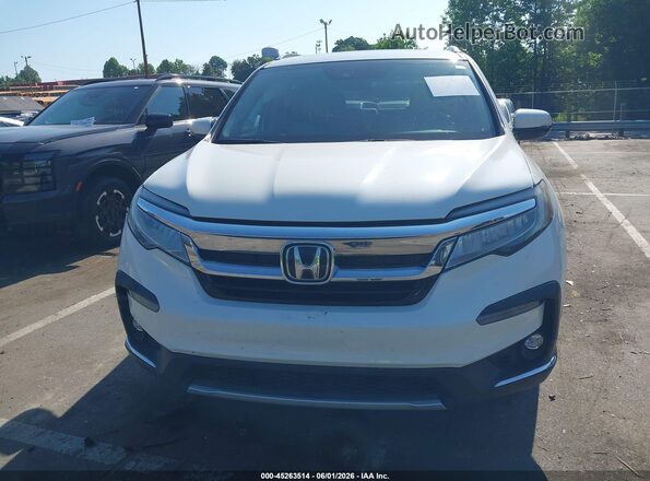 5FNYF5H96KB020159 2019 HONDA PILOT White Սարքավորումների վահանակի տեսք