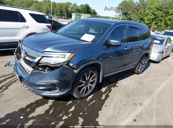 5FNYF5H97LB008197 2020 HONDA PILOT Blue Передня ліва чверть