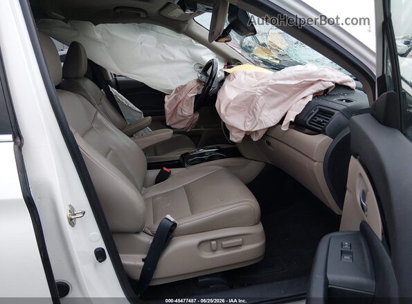 5FNYF5H97LB011990 2020 HONDA PILOT White Widok wnętrza z przodu