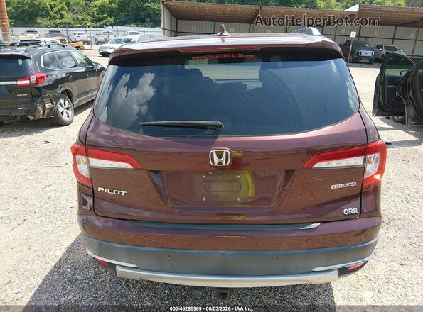 5FNYF5H98KB025590 2019 HONDA PILOT Бордовый 