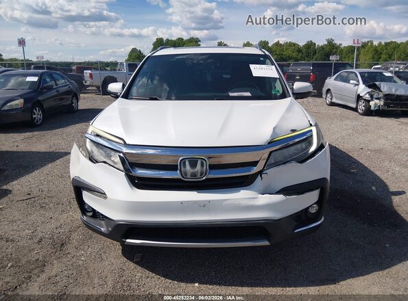 5FNYF5H98LB017748 2020 HONDA PILOT Белый Вид щитка приборов