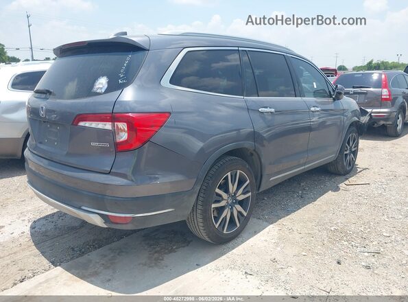 5FNYF5H98MB000322 2021 HONDA PILOT Gray Հետևի աջ