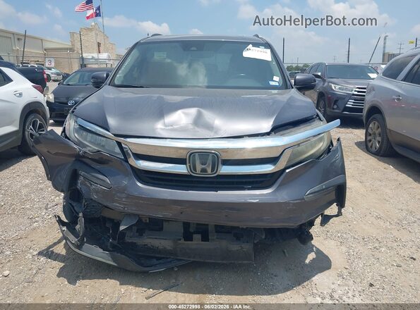 5FNYF5H98MB000322 2021 HONDA PILOT Gray Սարքավորումների վահանակի տեսք
