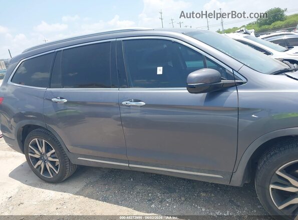 5FNYF5H98MB000322 2021 HONDA PILOT Gray Սալոնի հետևի տեսք