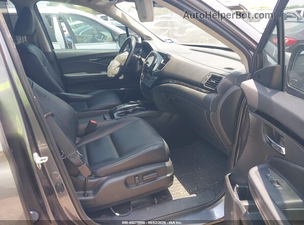 5FNYF5H98MB000322 2021 HONDA PILOT Gray Սալոնի դիմացի տեսք