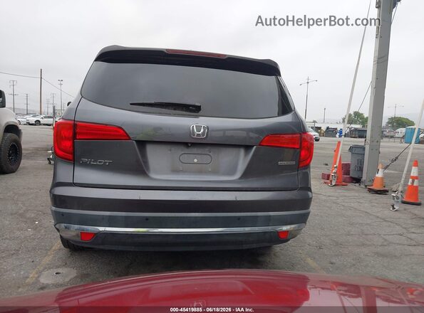 5FNYF5H99HB045579 2017 HONDA PILOT Gray 
