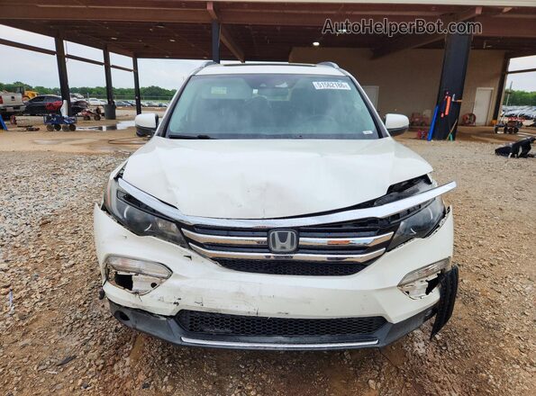 5FNYF5H99JB013558 2018 HONDA PILOT White Դիմացի տեսք